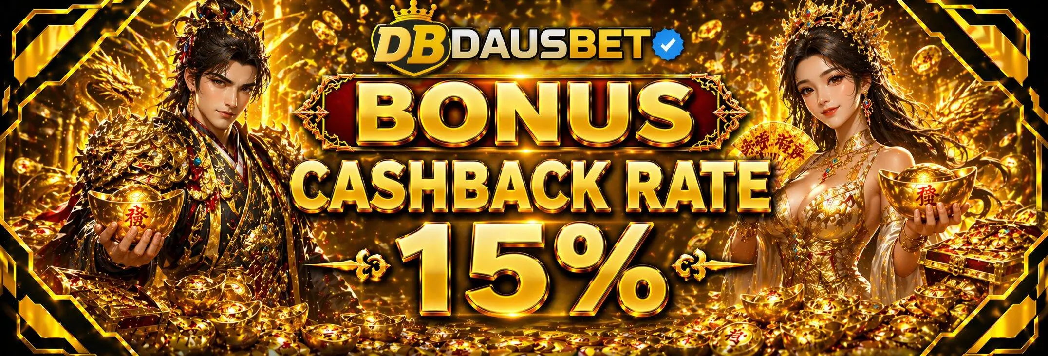 bonus cashback 15%